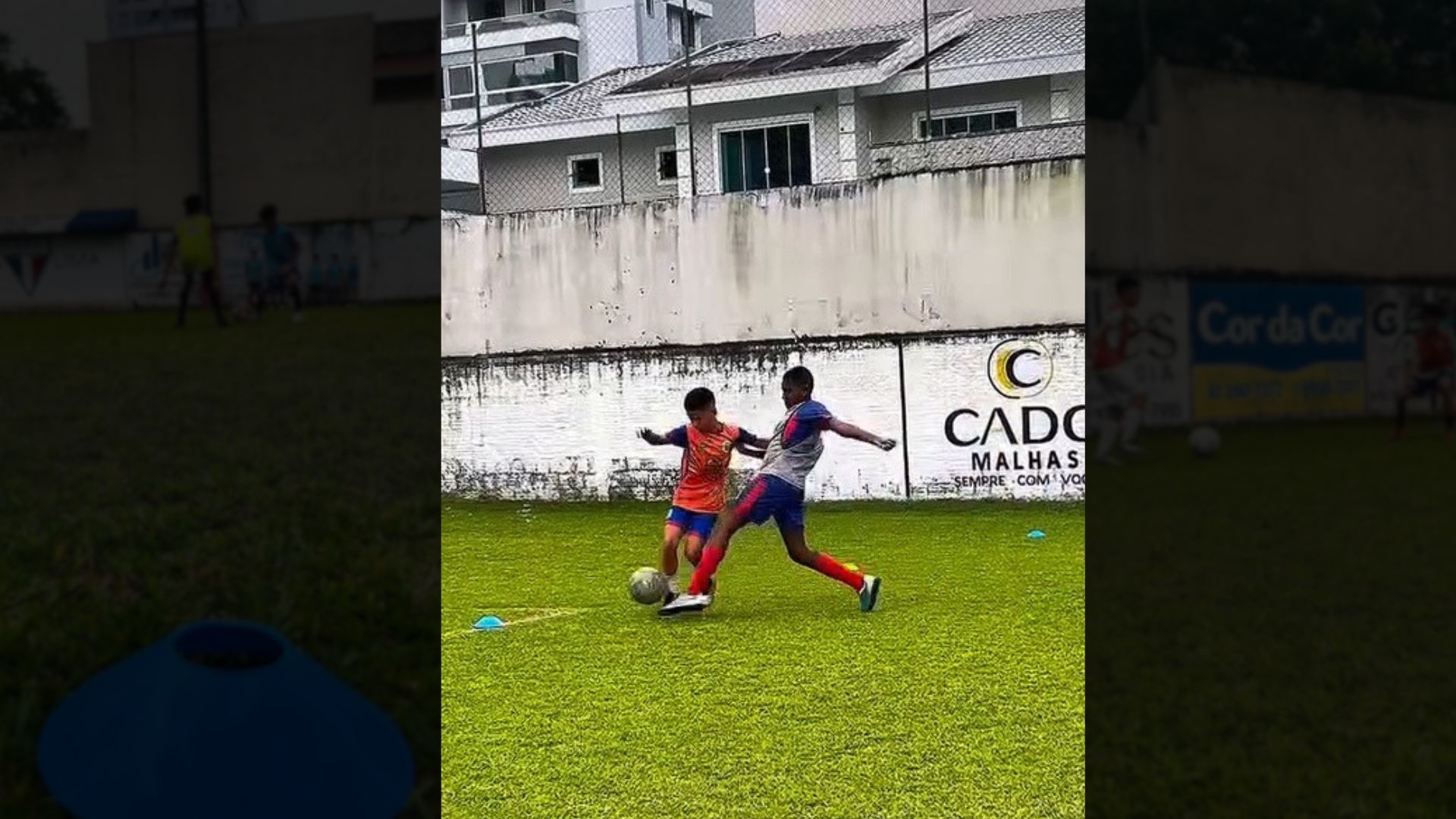 Primeiro dia de avaliações nas categorias de base ⚓️⚽️🔴🔵